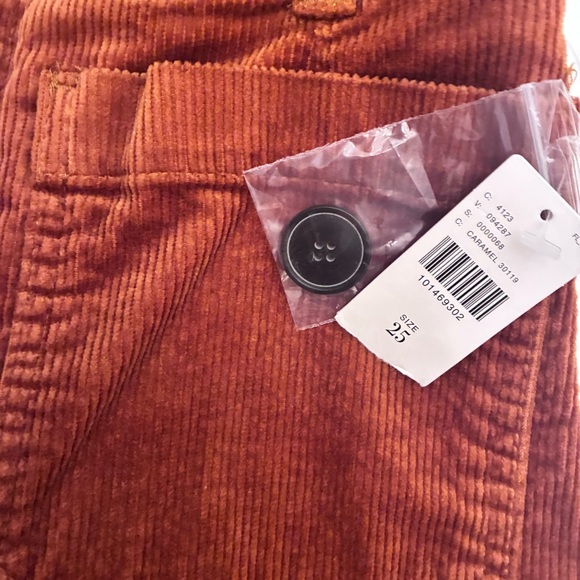 NWT Maeve Colette Corduroy Crop Wide-Leg Pant Size 25 - Picture 12 of 12
